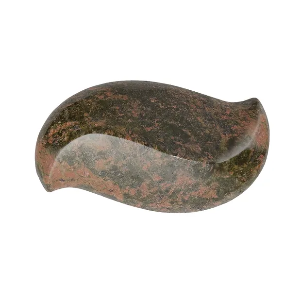 Aile de Phénix Unakite (régénération) percée, 3,5cm | Marco Schreier