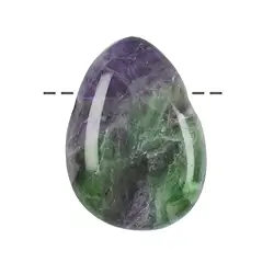 0407293069 Trommelstein Fluorit gebohrt, 4,5cm | Schreier Edelsteine, Heilsteine & Schmuck