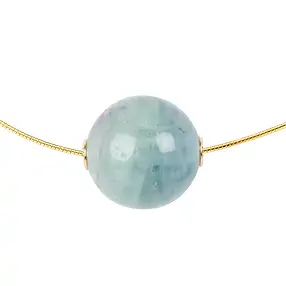 Boule à bijoux Fluorite 20mm, doré | Marco Schreier