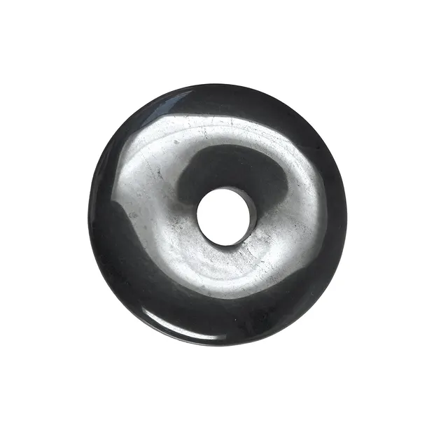 Donut Hämatit (natur), 40mm | Mineralien-Handel Edelsteine, Heilsteine & Schmuck