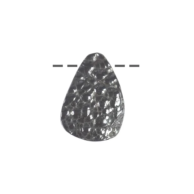 Cabochon Hematite (glass head) drilled, 3.0cm | wholesaler gems & healing stones