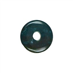 0408700300 Donut Heliotrope (Bloodstone), 30mm | wholesaler gems, healing stones & jewelry