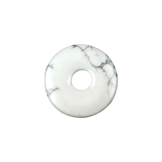 Donut Magnésite, 30mm | Pierres précieuses, pierres thérapeutiques & bijoux
