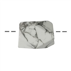 0409198201 Magnesita de forma libre facetada y perforada, 2,0 - 2,5cm | Marco Schreier