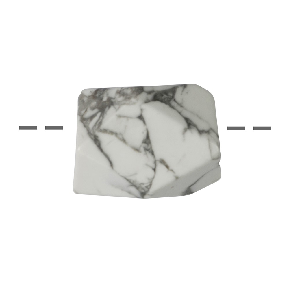 Freeform Magn&#xE9;site perc&#xE9;e &#xE0; facettes, 2,0 - 2,5cm | Marco Schreier