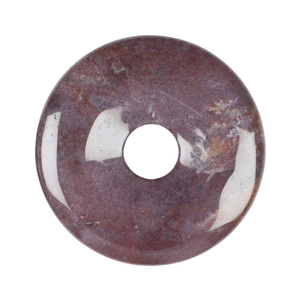 Jasper (multicolour) donut, 50mm | wholesaler gems, healing stones & jewelry