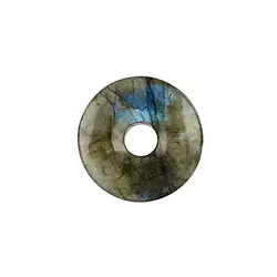 0410300300 Donut Labradorit, 28 - 32mm | Mineralien-Handel Edelsteine, Heilsteine & Schmuck