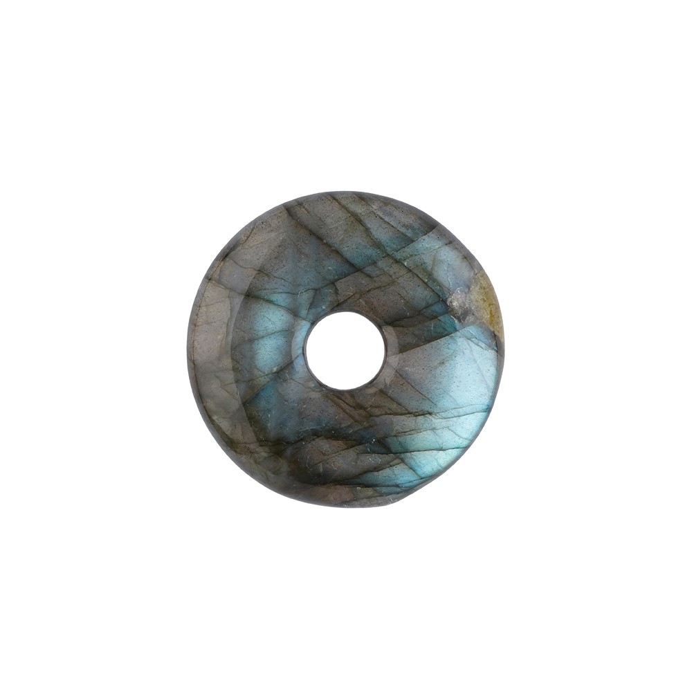 Donut labradorite AAA, 30mm | Schreier wholesale; gems, healing stones & jewelry
