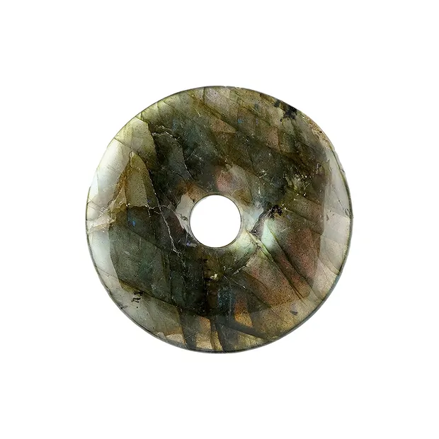 Donut labradorita, 38 - 42mm | piedras preciosas, piedras curativas y joyería