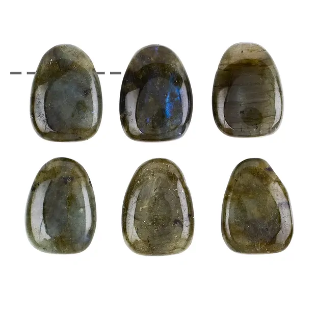 Pierre roulée labradorite percée | Marco Schreier