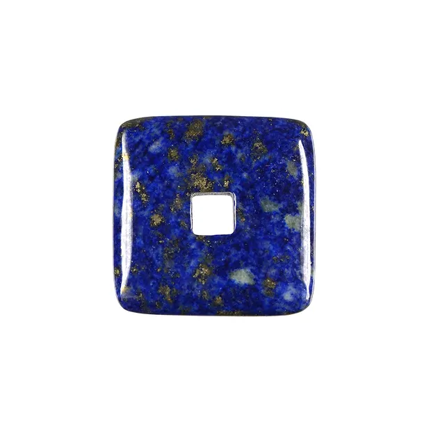 Donut quadratisch Lapis Lazuli, 30mm (3 St./VE) | Marco Schreier