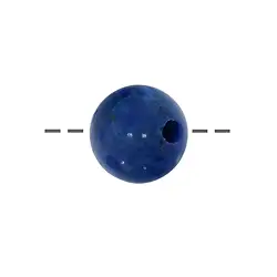 0410493312 Kugel Lapis Lazuli A gebohrt, 12mm | Großhandel Edelsteine, Heilsteine & Schmuck