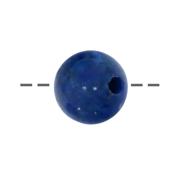 Boule Lapis-lazuli A percée, 16mm | Marco Schreier