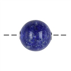 0410496620 Jewelry Bead Lapis Lazuli 20mm, rhodiniert | wholesaler gems & healing stones