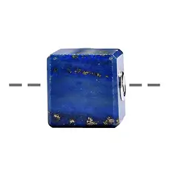 0410499605 Cubo de lapislázuli, perforado, 2,0 cm, tapas rodinadas | Marco Schreier
