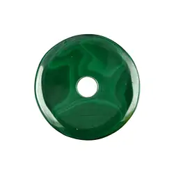 0410600400 Donut Malachit (stab.), 40mm | Mineralienhandel Edelsteine, Heilsteine & Schmuck