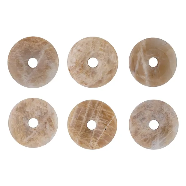 Donut pierre de lune, 40mm | Pierres précieuses, pierres thérapeutiques & bijoux