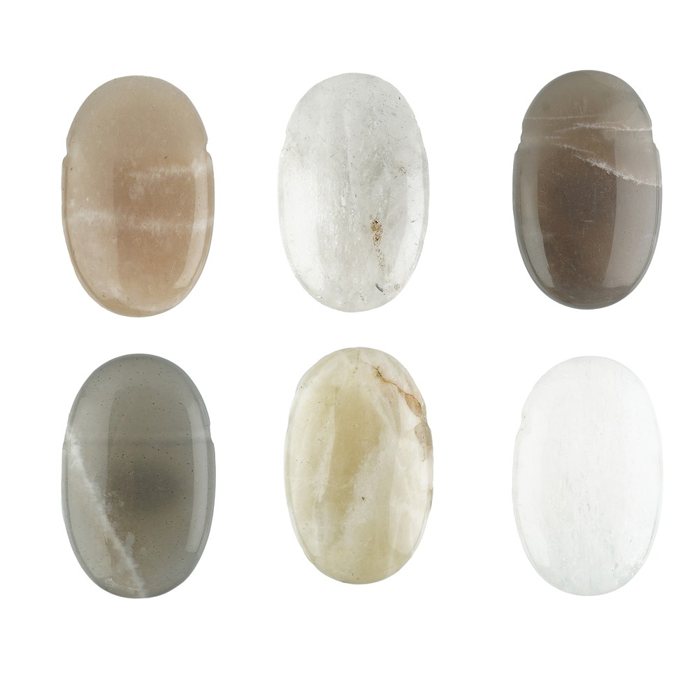 Petits Galets Pierre de lune percée | Marco Schreier