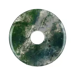 0411400500 Donut Moss Agate, 50mm | wholesaler - gems, precious & healing stones, jewelry