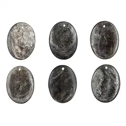 0411595699 Cabachon Muscovite (stab.) percée frontale (6 pcs/UC) | Marco Schreier