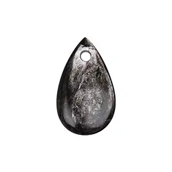 0411596057 Goccia di Muscovite (stab.) anteriore forata, 3,0-4,0 x 1,8-2,2cm | Marco Schreier