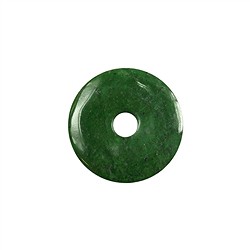 0411600300 Nefrita donut, 30mm | Schreier piedras preciosas, piedras curativas y joyería