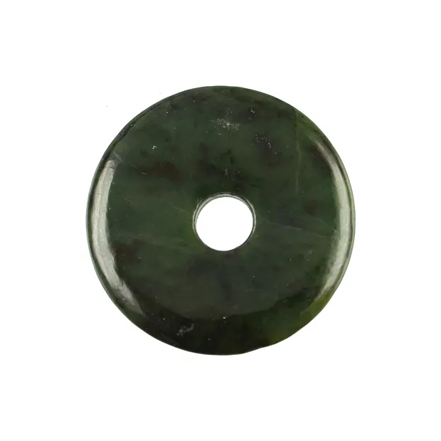 Donut Néphrite, 40mm | Pierres précieuses, pierres thérapeutiques & bijoux
