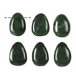 0411693002 Trommelstein Nephrit gebohrt | Mineralienhandel Edelsteine, Heilsteine & Schmuck