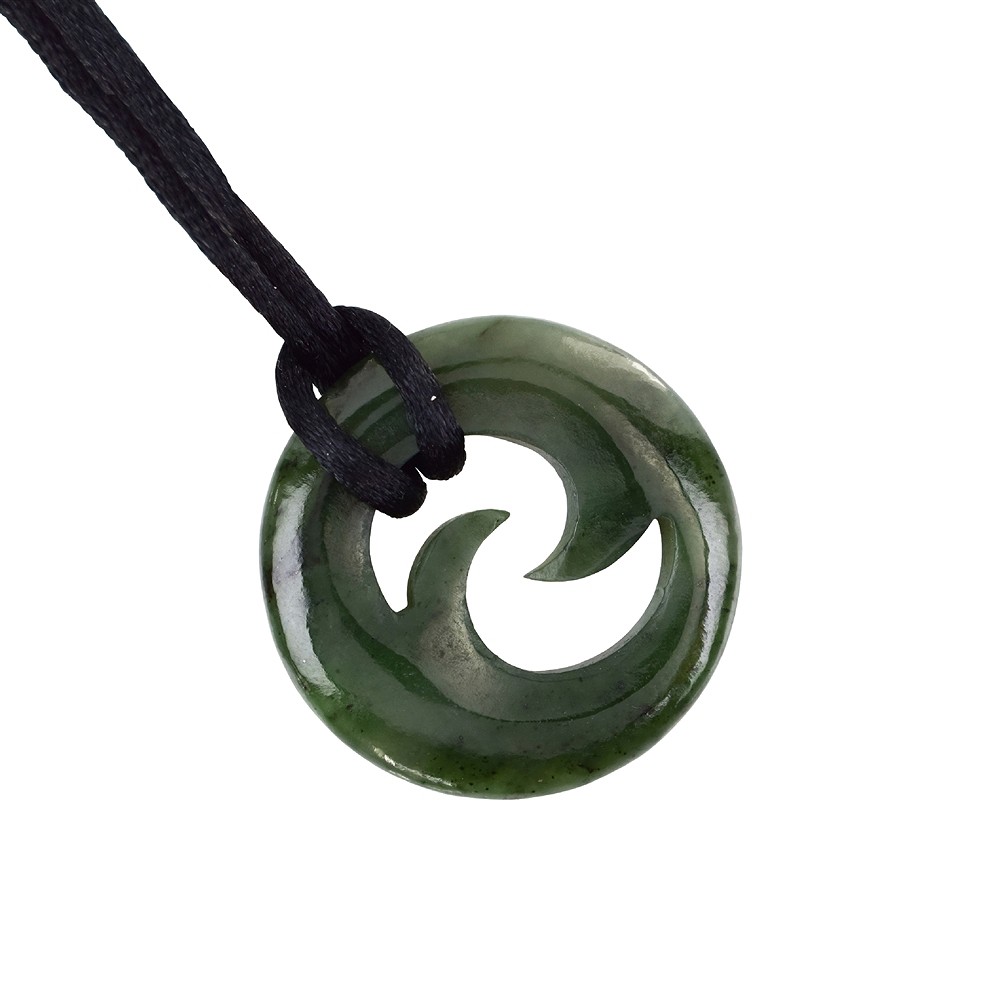 Ciondolo Maori a forma di onde con inserto in astuccio | Marco Schreier