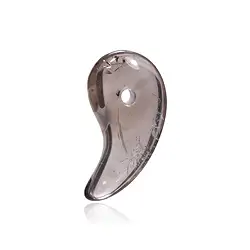 0412891202 Magatama Quartz fumé percé, 3,2cm | Marco Schreier