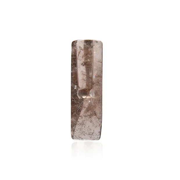Meißel Rauchquarz gebohrt, 4,1cm | Großhändler Edelsteine, Heilsteine & Schmuck