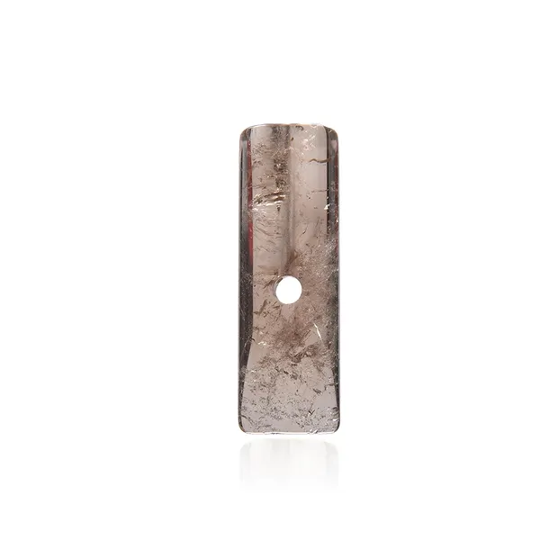Scalpello Quarzo fumé forato, 4,1 cm | grossista gemme e pietre curative
