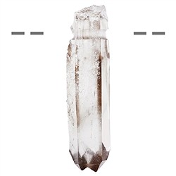 0412893074 Punta de cuarzo ahumado perforada, 4,5cm | Marco Schreier