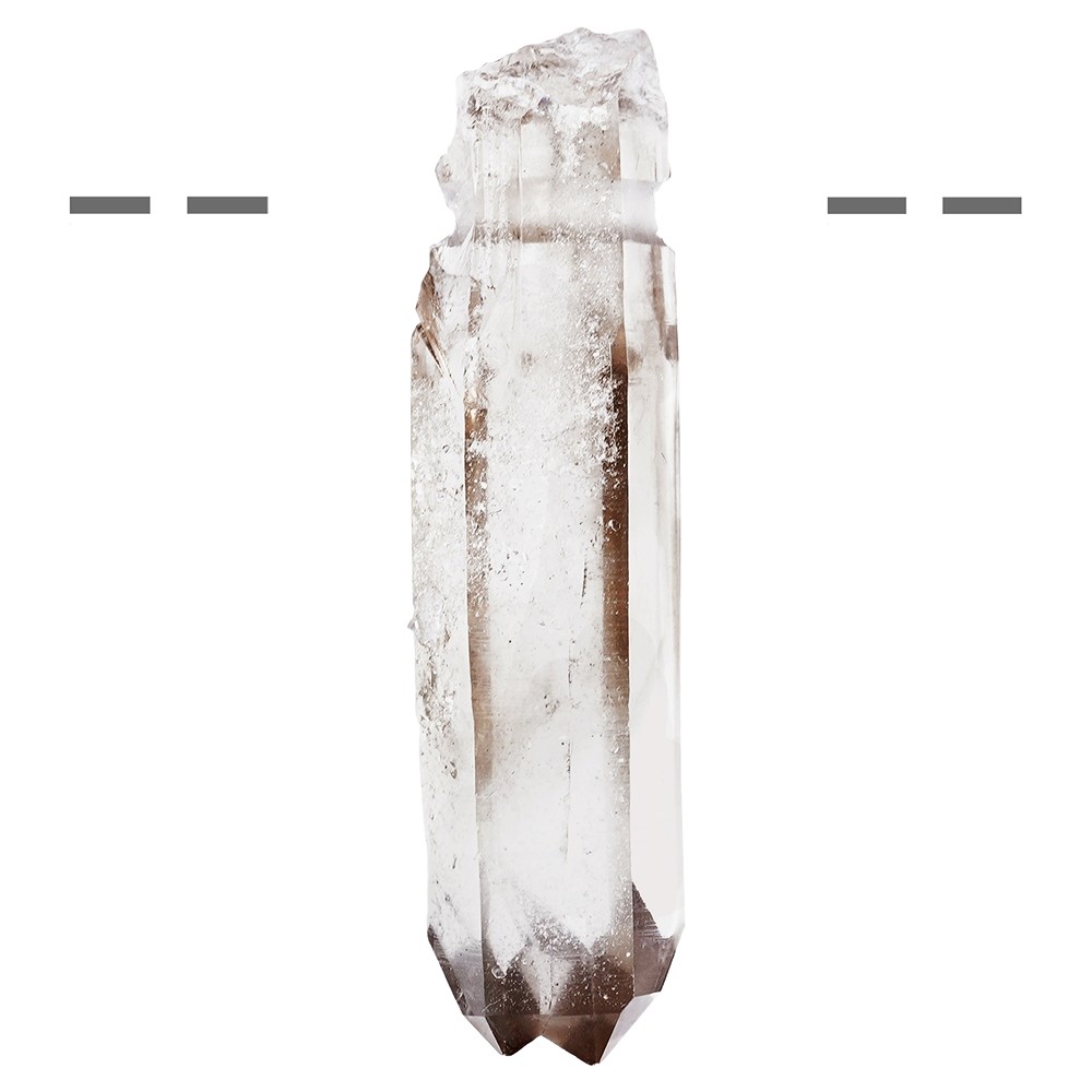 Point drilled Smoky Quartz, 4.5cm | wholesaler gems, healing stones & jewelry