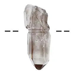 0412893080 Point drilled Smoky Quartz, 5.0cm | wholesaler gems, healing stones & jewelry