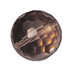 0412893416 Cuenta Cuarzo ahumado facetado taladrado, 16mm | Marco Schreier