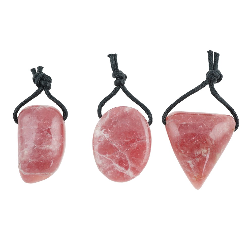 Rhodochrosite TS drilled, (2.5-3 cm) freeform  | gems, healing stones & jewelry