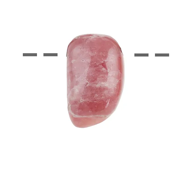 Freeform Rhodochrosit gebohrt, 2,5 - 3,0cm | GH Edelsteine, Heilsteine & Schmuck