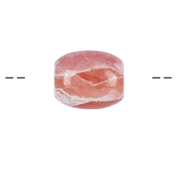Tönnchen Rhodochrosit gebohrt, 1,2 - 1,7cm | GH Edelsteine, Heilsteine & Schmuck