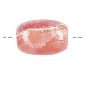 Tonneau percé en rhodochrosite, 1,7 - 2,1cm | Marco Schreier