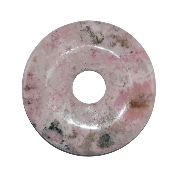 Donut Rhodonite A-/B+ (Peru), 50mm | wholesaler gems, healing stones & jewelry