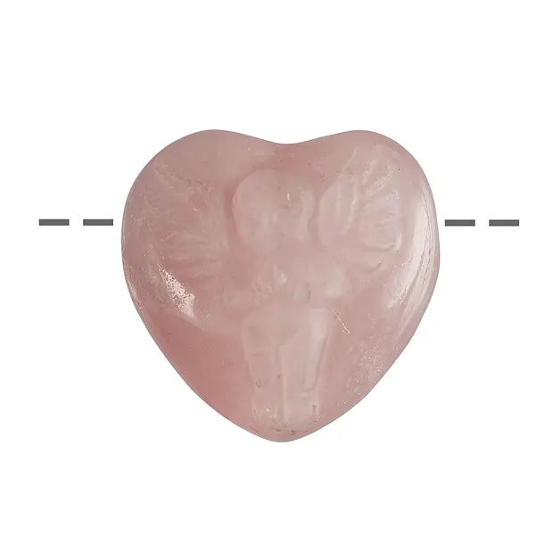 Cuore d'angelo Quarzo rosa | gemme, pietre curative e gioielli all'ingrosso