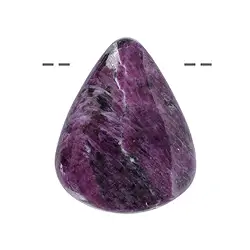 0413593903 Tumbled Stone Ruby AA drilled, 2,5 - 3,3cm | wholesaler gems & healing stones