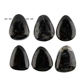 Pierres roulées Schorl (stab.) percées | Marco Schreier