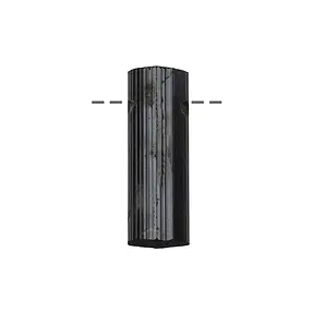 Cristal brut Schorl percé, 3,0 - 4,0cm (petit) | Marco Schreier