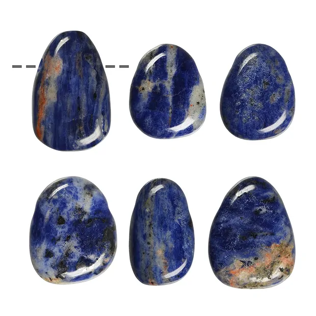 Pierre roulées Sodalite percée | Marco Schreier