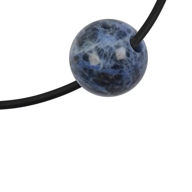Drilled Sodalite ball, 25mm | Schreier wholesale; gems, healing stones & jewelry
