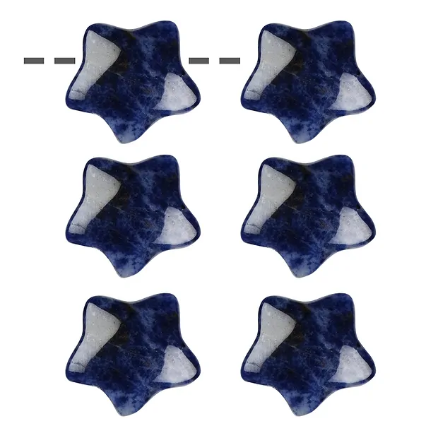 Étoile Sodalite percée, 15mm | Marco Schreier