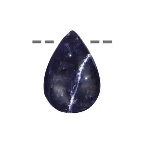 Sodalite cabochon forata, 3,5 - 4,0 cm, forme diverse | Marco Schreier