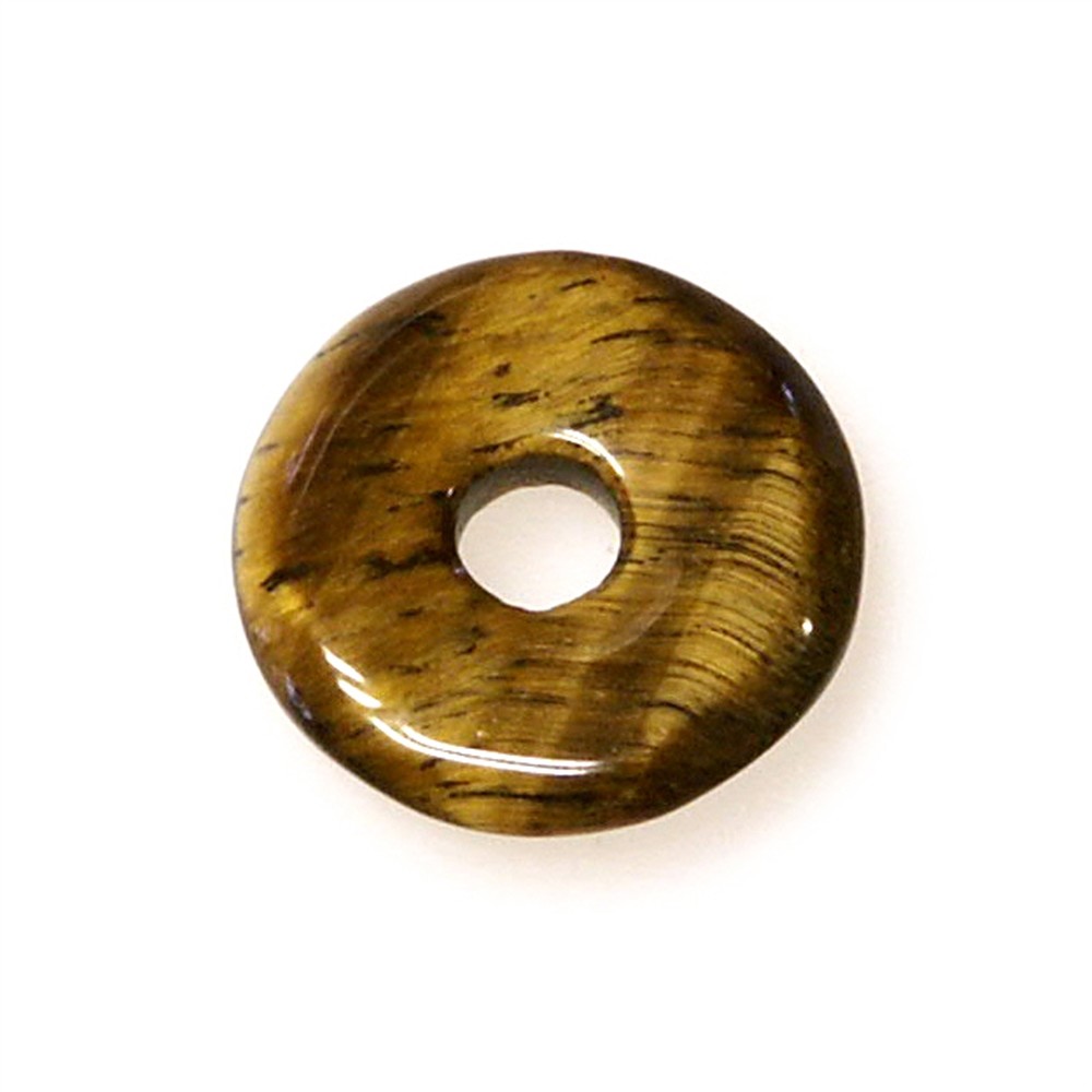 Donut Tigerauge, 15mm (6 St./VE) | Großhändler Edelsteine, Heilsteine & Schmuck
